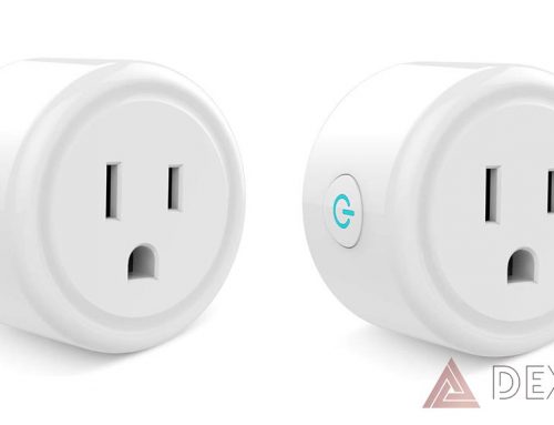 Smart Plug Mini Wifi Outlet Works With Amazon Alexa Google Home IFTTT Voice Control Socket No Hub Required Remote Control Your Home Appliances from Anywhere FCC ETL Certified